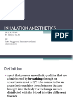 Inhalation Anesthetics