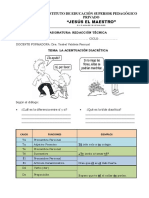 Tildación Diacrítica