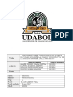 Conocimiento Sobre Tuberculosis en Los Alumnos de 6° Grado Que Asisten Al Colegio "Oruro Otawwa" de La Ciudad de Oruro de Abril A Junio de 2017