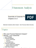 1 Financial Statement Analysis (Ross)