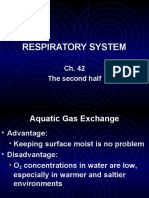 Respiratory System: The Second Half