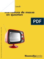 La Culture de Masse Lasch PDF