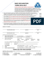 Parental Assistance Declaration and Preference Form 2016-2017