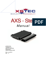 AXS Step Manual en Rev 5