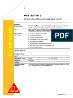 Sika MonoTop 612&620 Data Sheet