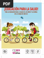 Educación para La Salud. Secretaria de Salud. CDMX