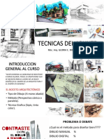 Tecnicas Del Apunte: Msc. Arq. Gloria E. Rojas Vasquez