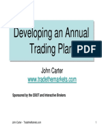 Developing An Annual Trading Plan