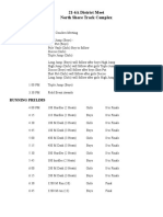 Final 21-6a Meet Schedule 2018