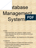 Database Management Systems