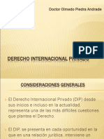 Derecho Internacional Privado