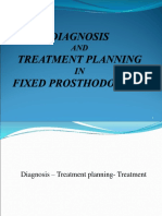 Diagnosis and Treatment Planning in FPD