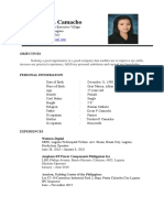 Resume Sample