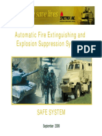 Military Fire Suppression Systems