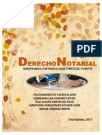 Derecho Notarial, IMPORTANCIA, CONCEPTOS, FUENTES