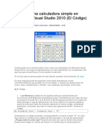 Crear Calculadora en Visual Studio