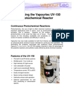 UV 150 Photochemicalreactor Datasheet