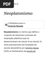 Neoplatonismo - Wikipédia, A Enciclopédia Livre