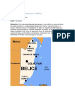 Área y Perímetro Del Territorio de Belice