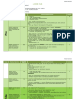 Lesson Plan: Stages Enabling Objectives Interaction Patterns Techniques and Procedures Duration