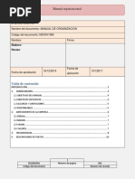 Manual Organizacional