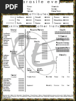 ParasiteEve 1-Page Editable