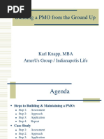 Building A Pmo From The Ground Up: Karl Knapp, Mba Amerus Group / Indianapolis Life