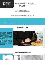 Accidentes Endodonticos