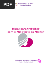 Ideias para Trabalhar Com o Minsterio Da Mulher
