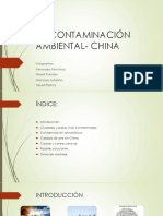 La Contaminación Ambiental - China