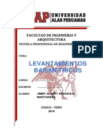 Levantamiento Batimetrico UAP