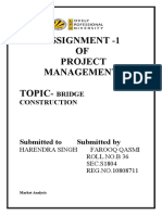 Assignment - 1 OF Project Management Topic-: Submitted To Submitted by