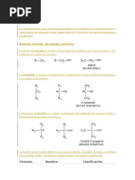 Alcoholes... Pruebas de Identificacion