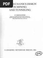 Mechanics Design in Mining and Tunneling: Z.T.Bienia