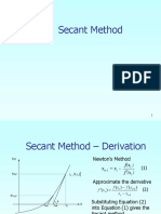 4 Secant