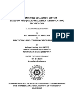 Electronic Toll Collection System Based On Rfid (Radio Frequency Identification) Technology