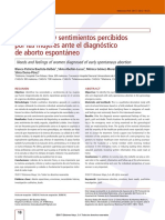 (2017) Necesidades y Sentimientos Percibidos Por Las Mujeres Ante El DX de Aborto Espontaneo PDF