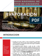 Diapositivas de Evaporacion