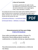 Eixos Dimensionamento Resistência