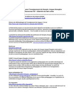 Sitographie FLE 2011 PDF