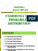 Chapter 2 Commonly Used Probability Distribution 