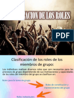 Clasificacion de Los Roles