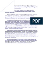 É Extremamente Importante Saber Diferenciar A Ética Da Moral e Do Direito