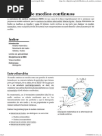 Mecánica de Medios Continuos