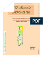 Giraldo y Alfaro - Práctica en Resolución y Elaboración de Items