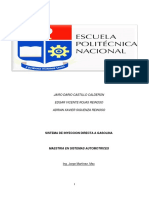 Trabajo de Sistema de Inyección Directa de Gasolina