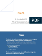 Marketing Mix Plaza-Distribucion