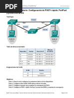 3.3.2.3 Lab - Configuring Rapid PVST, PortFast, and BPDU Guard