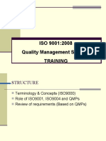 ISO 9001:2008 Quality Management System Training