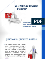 Primeros Auxilios y Tipos de Botiquin